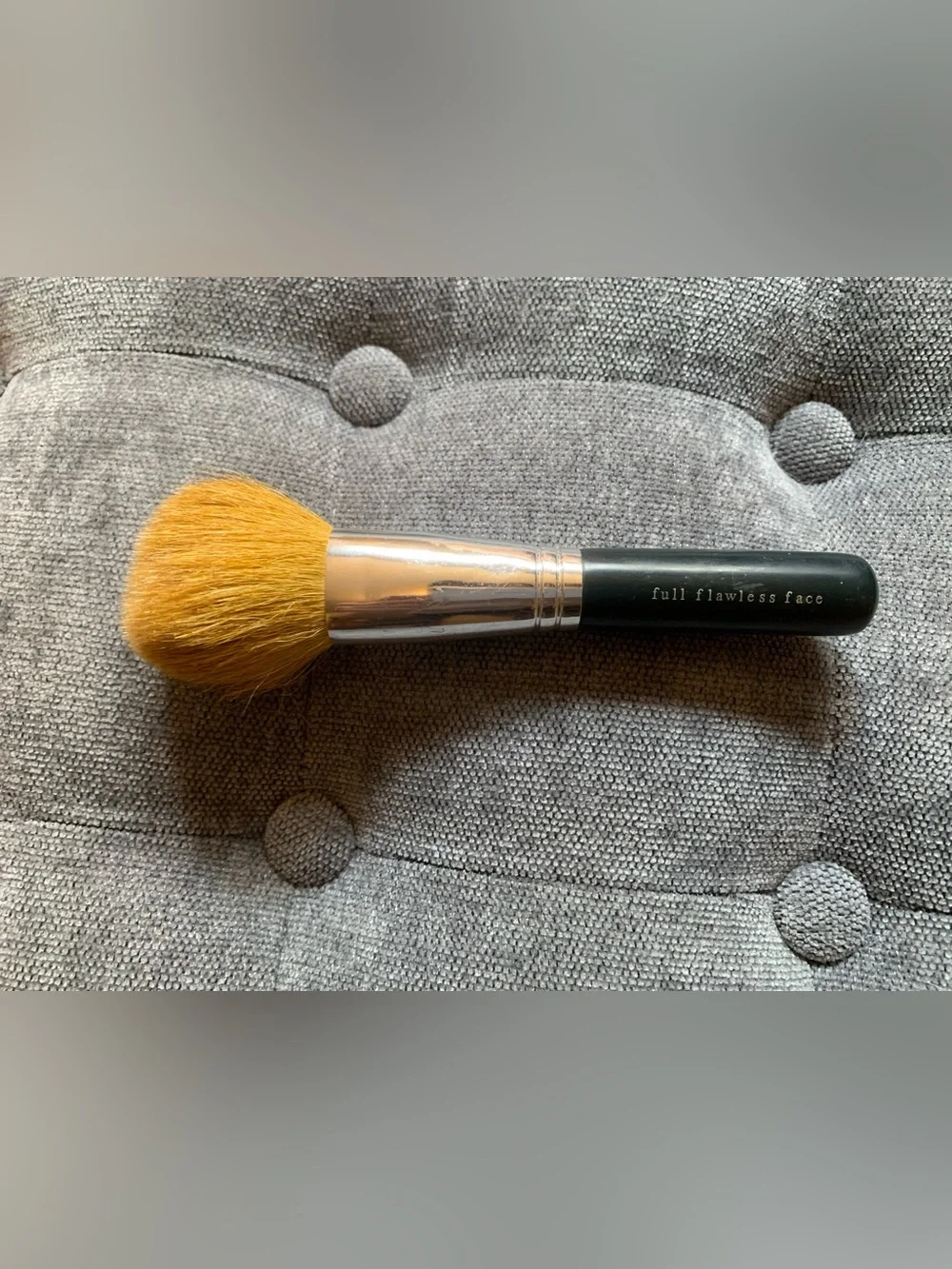 Bare Escentuals Full Flawless Face Powder Brush - Black Handle, Tan Bristles